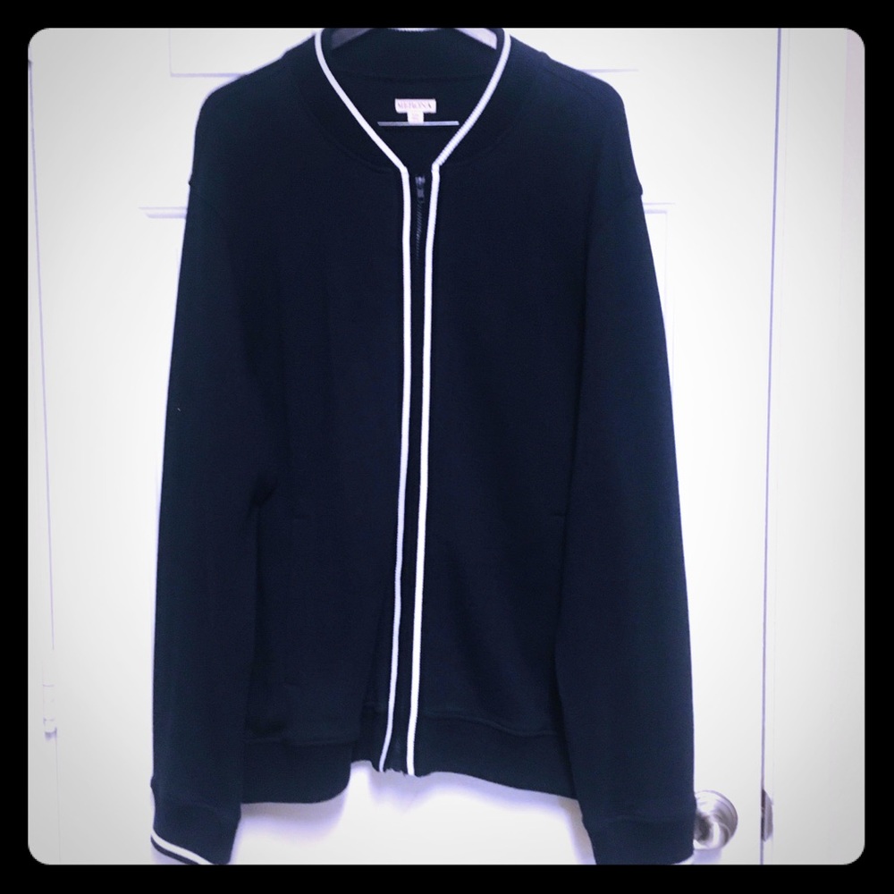 MERONA | Blue/White Bomber Jacket - Sz. XXL